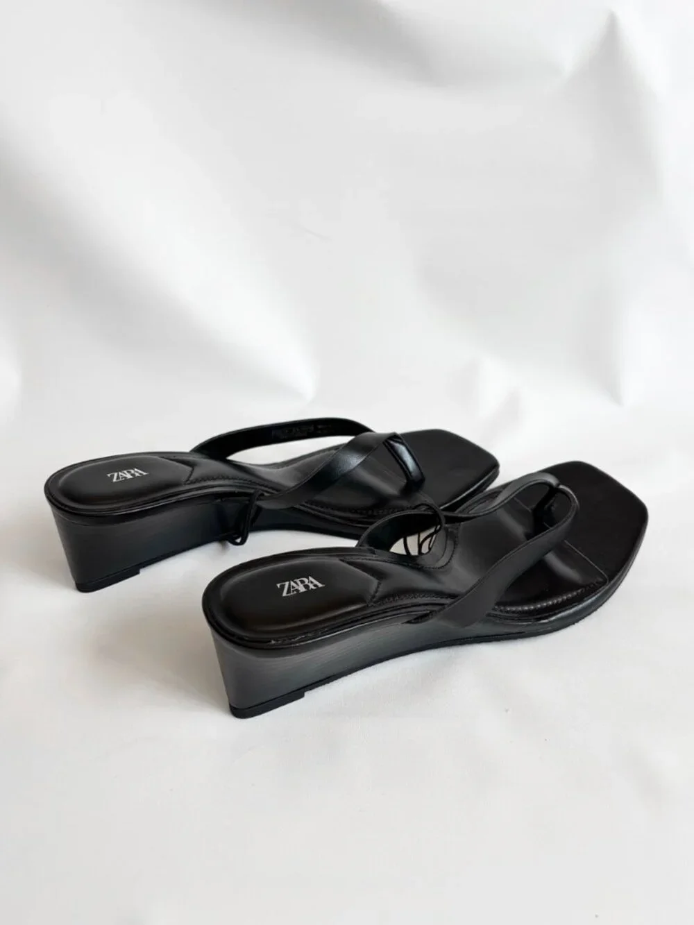 ZARA Wedge Heeled Sandals 2341/710/800 EU 38/ US 7.5 - Picture 12 of 16